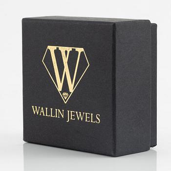 Earrings, a pair, 18K white gold with brilliant-cut diamonds totalling 0.46 ct,.