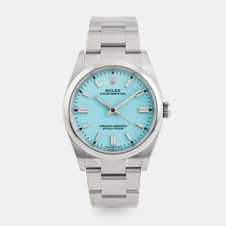 Rolex, Oyster Perpetual 36, "Tiffany Dial", ca 2022.