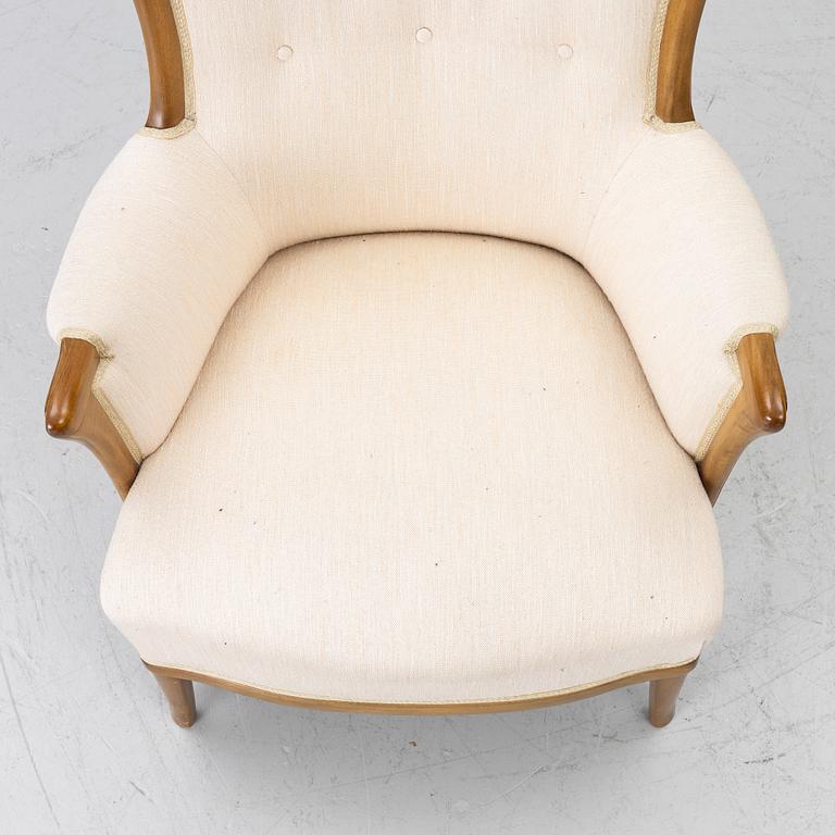 Carl Malmsten, armchair, “Vår Fru”.
