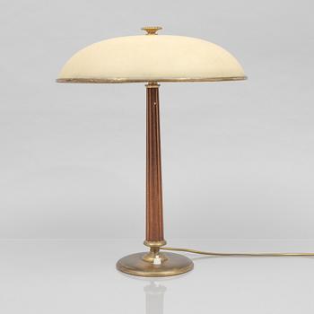 Erik Tidstrand eller Bertil Brisborg, a model "30246" table lamp, Nordiska Kompaniet, 1940's.