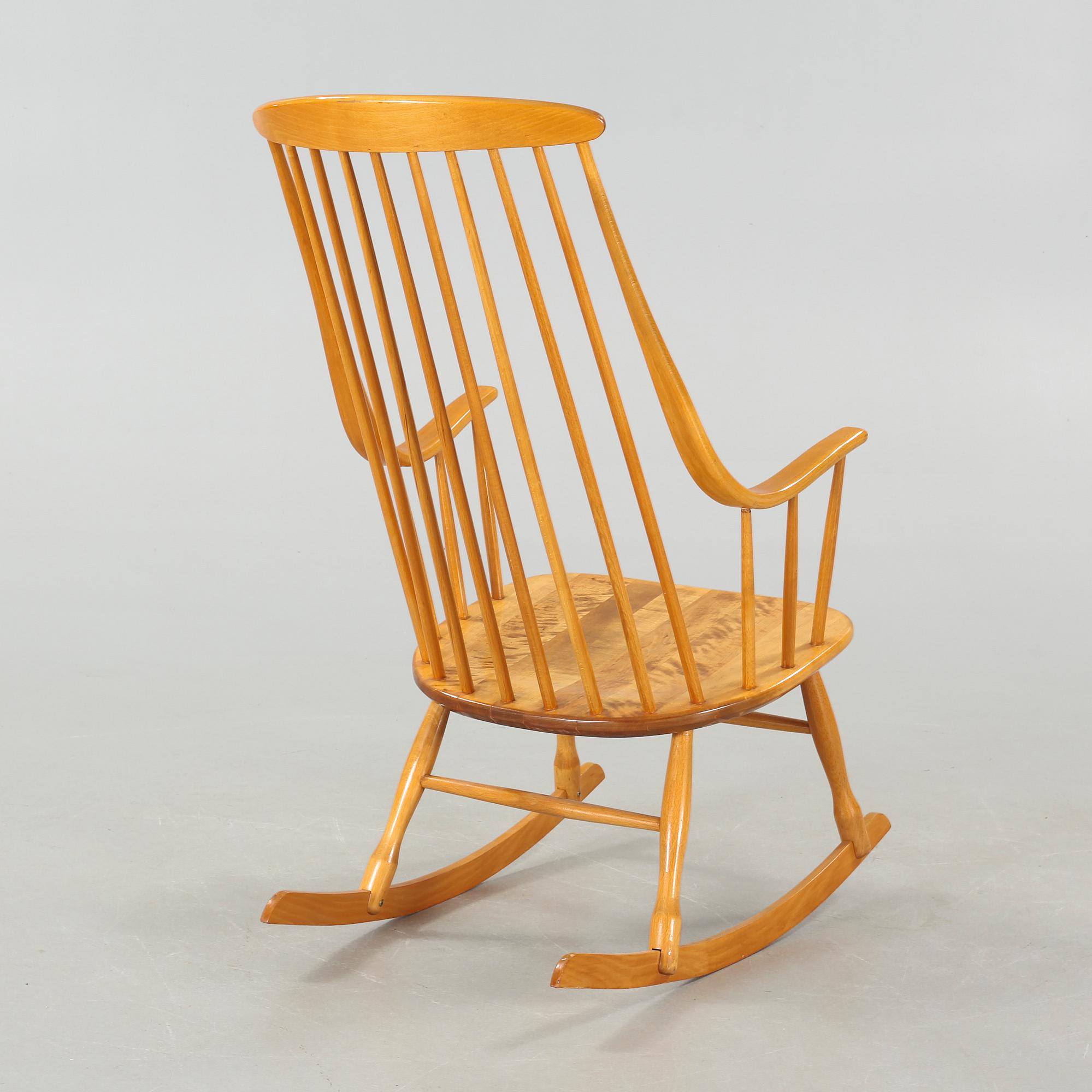 A rocking chair by Lena Larsson named "Bohem".