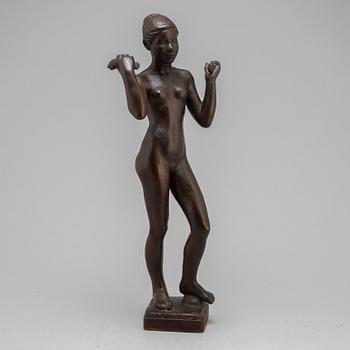 ANSGAR ALMQUIST, sculpture, bronze, signad AA and dated -60 1/8.