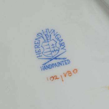 A 68-piece 'Queen Victoria' dinner service, Herend, Hungary.
