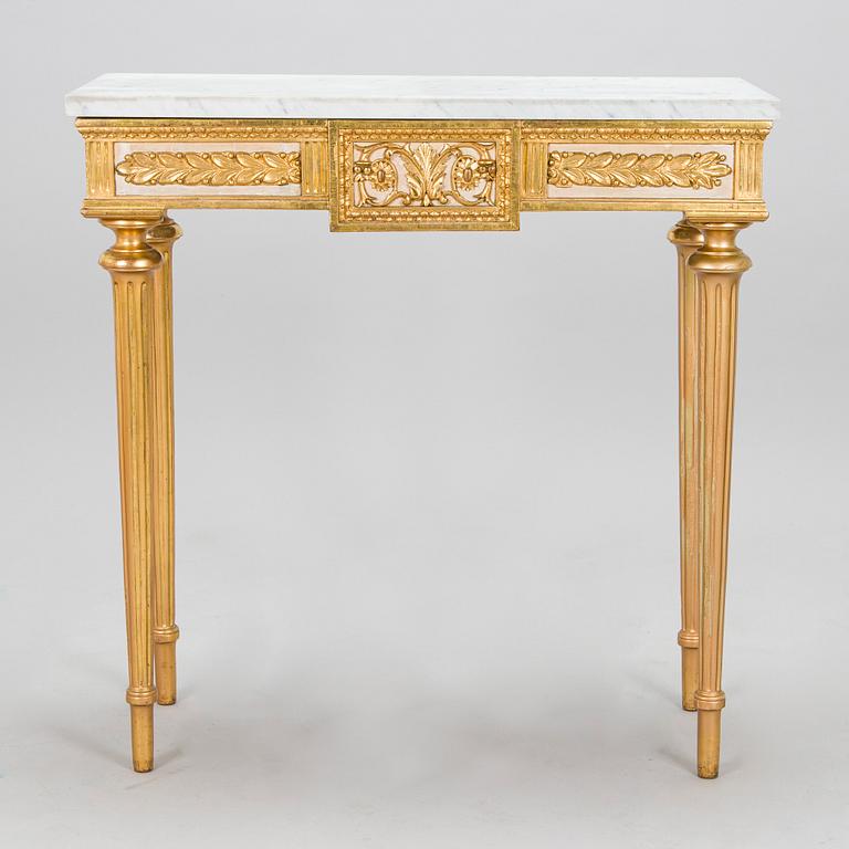 Konsolbord, sekelskiftet 1700/ 1800-tal.