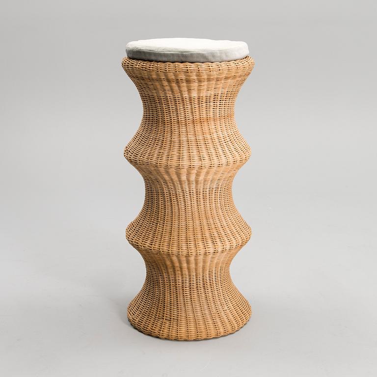 EERO AARNIO, BARSTOL. Story Stool. Handgjord av Sokeva. 1960-tal.