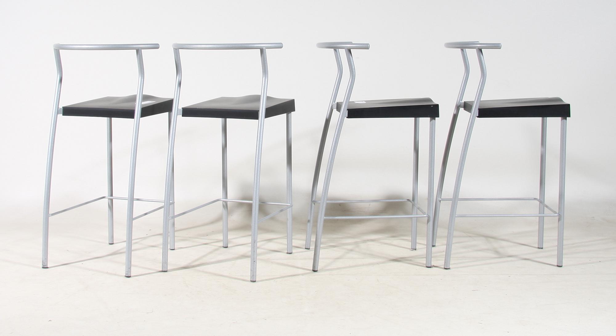 STOLAR, 4 st, Philippe Starck för Kartell.
