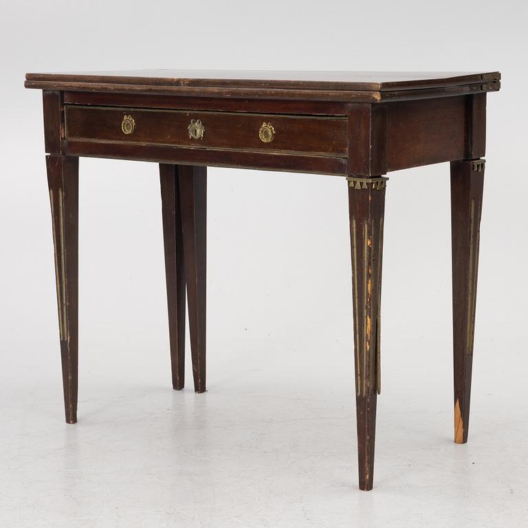 Spelbord, sengustavianskt, omkring år 1800.