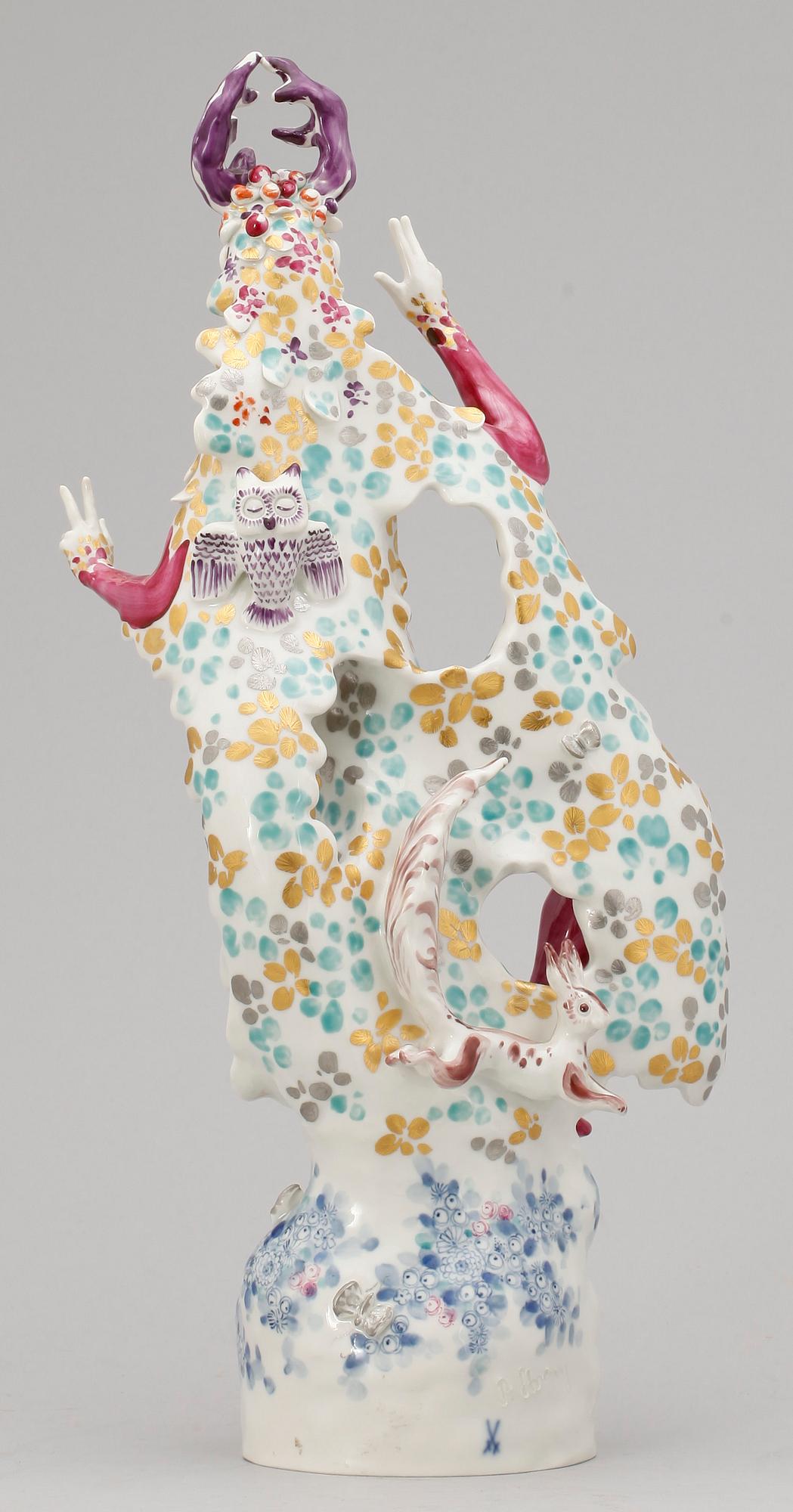 A Peter Strang porcelain figure, 'Oberon', Meissen, Germany