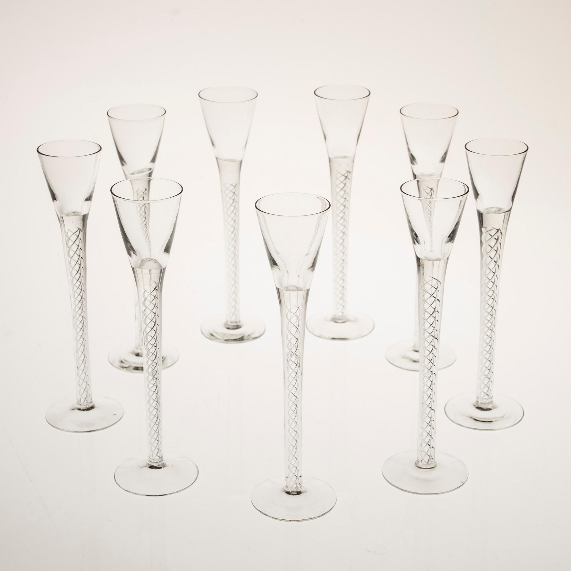 SPETSGLAS, 9 st, 1900-tal.