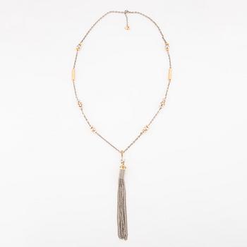 Louis Vuitton, collier, "All that Jazz Crystal Tassel Pendant necklace".