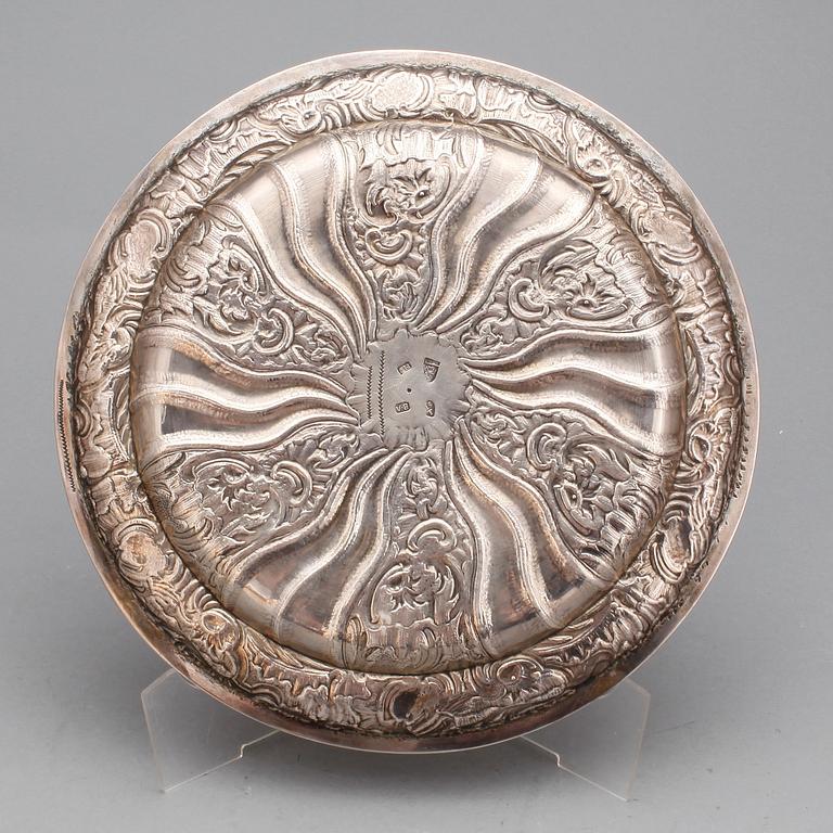 FAT, silver, troligen Michael Borovshchikov, Moskva, Ryssland, 1765. Vikt ca 497g.