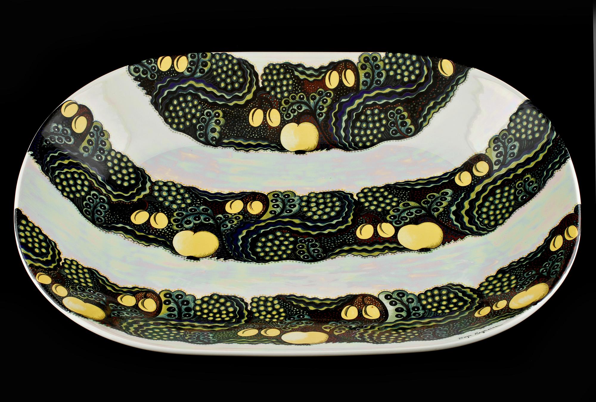 FAT, stengods, Birger Kaipiainen, Rörstrand, signerad och numrerad 111/500, 1900-talets andra hälft.