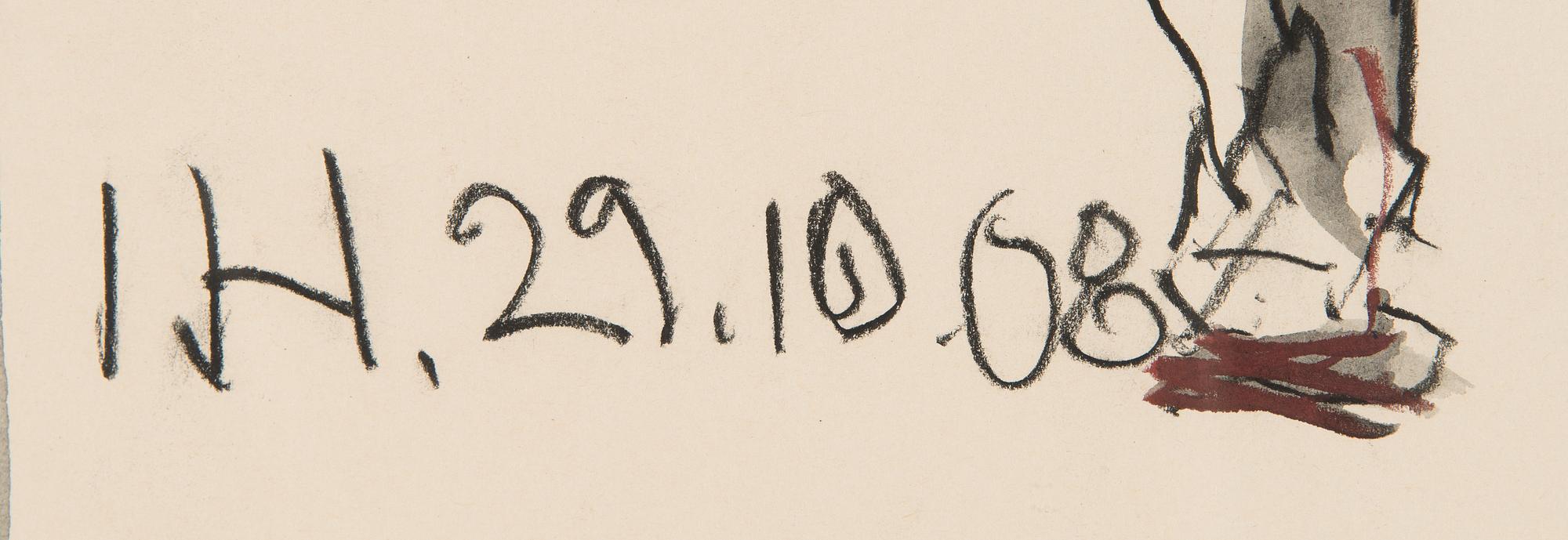 Ismo Hölttö, Croquis drawing.