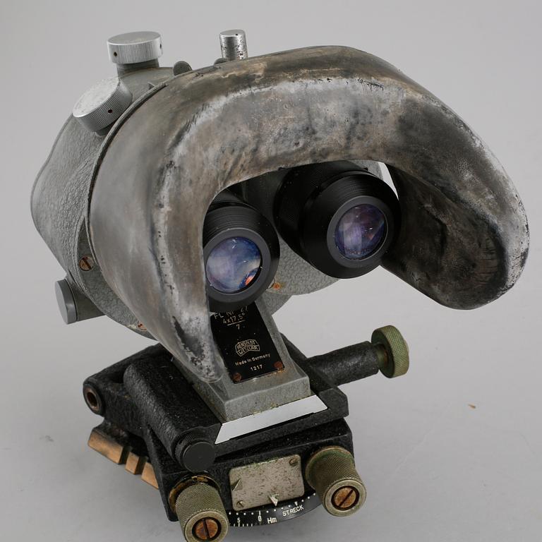 STEERING DIRECTIONAL BINOCULARS, RIS m/48, second half of the 20th century.