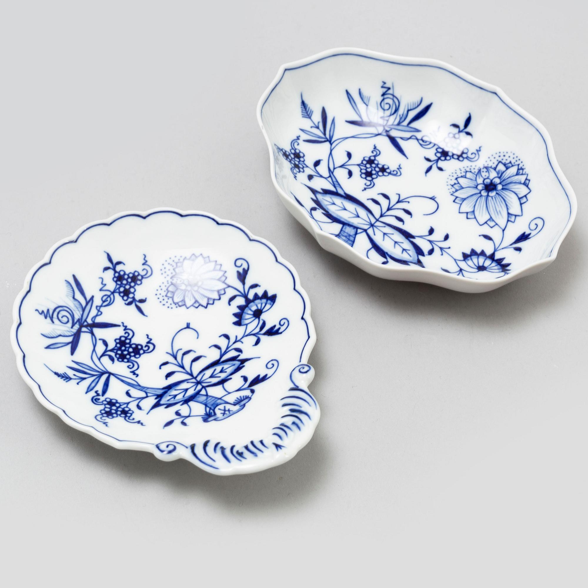 MAT- och KAFFESERVIS, 39 delar, porslin. Tyskland, Meissen, 1900-tal.