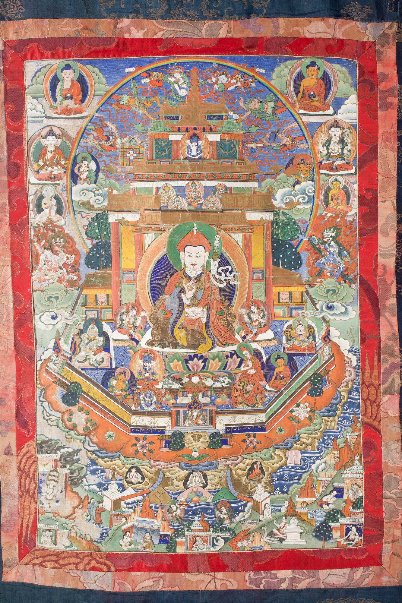 TANKA, Tibet, 1900-tal.