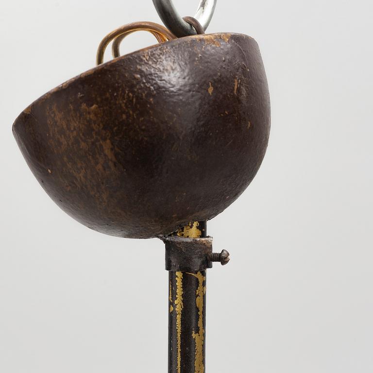 A ceiling lamp, 1920's-30's.