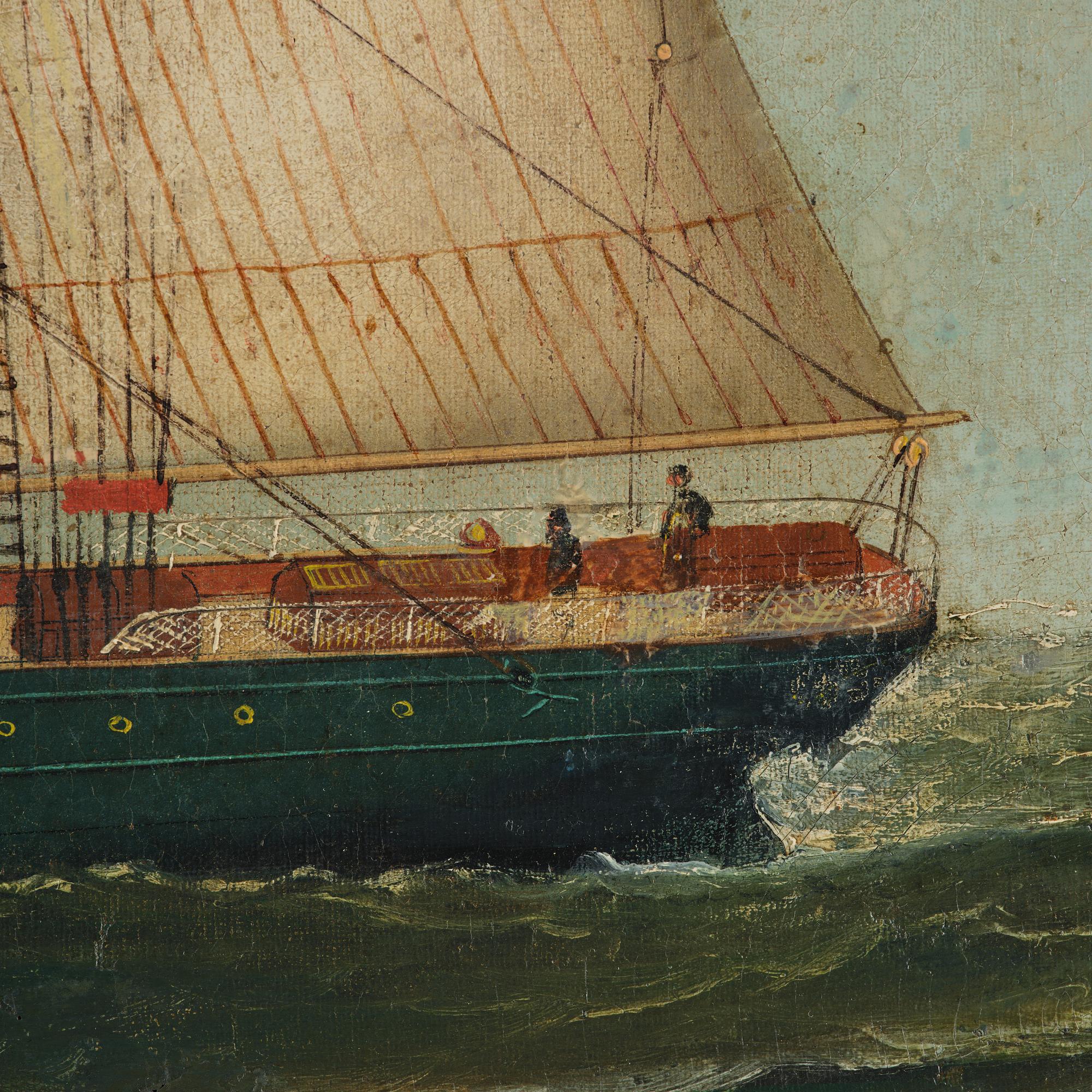 Antonio Jacobsen, the three-masted barque "Doris Brudersen".
