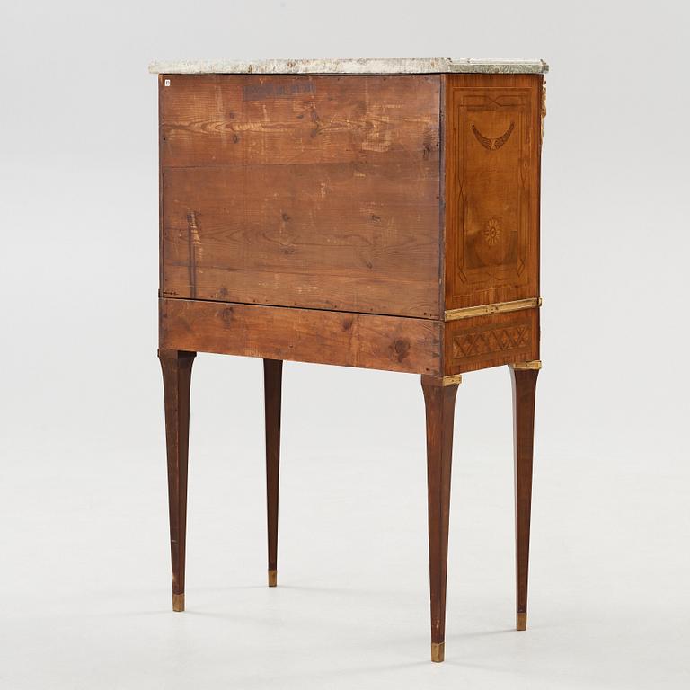 A Gustavian secretaire by Gottlieb Iwersson, master 1778.