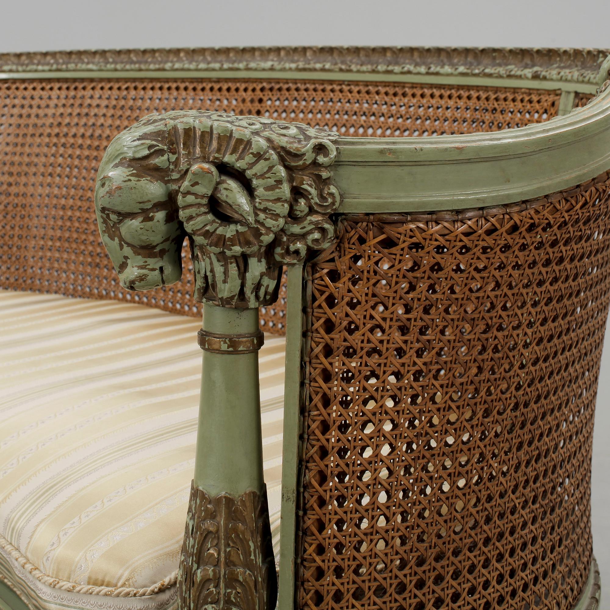 SOFFA, Louis XVI-stil, 1920-tal.