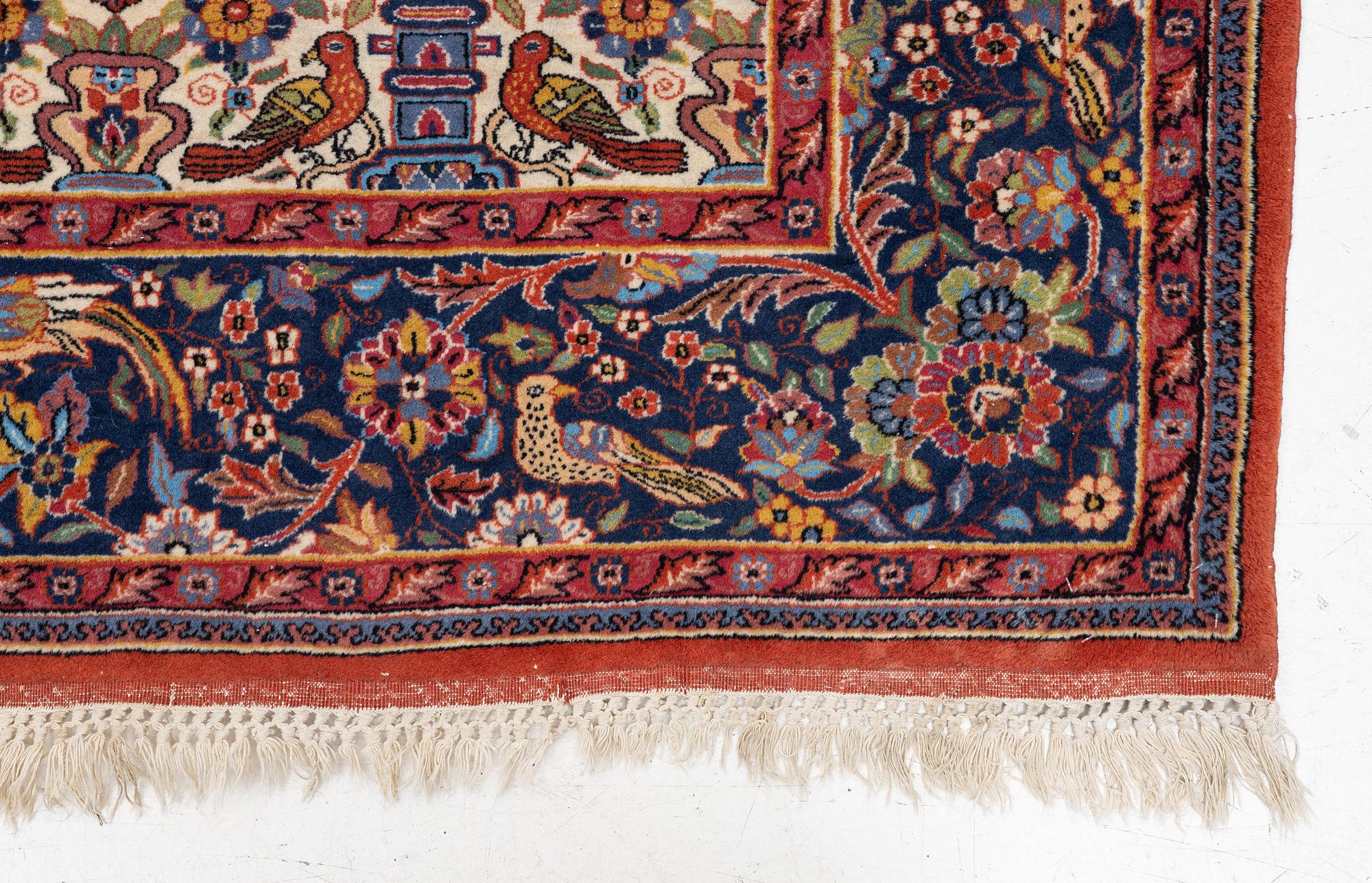 Carpet, likely eastern Persia, approximately 270 x 185 cm.