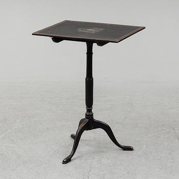A Swedish tilt top table, attributed to Johan Nils Asplind (Falun 1783-1820).