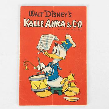 Comic book, "Donald Duck & Co" No. 1, 1949.