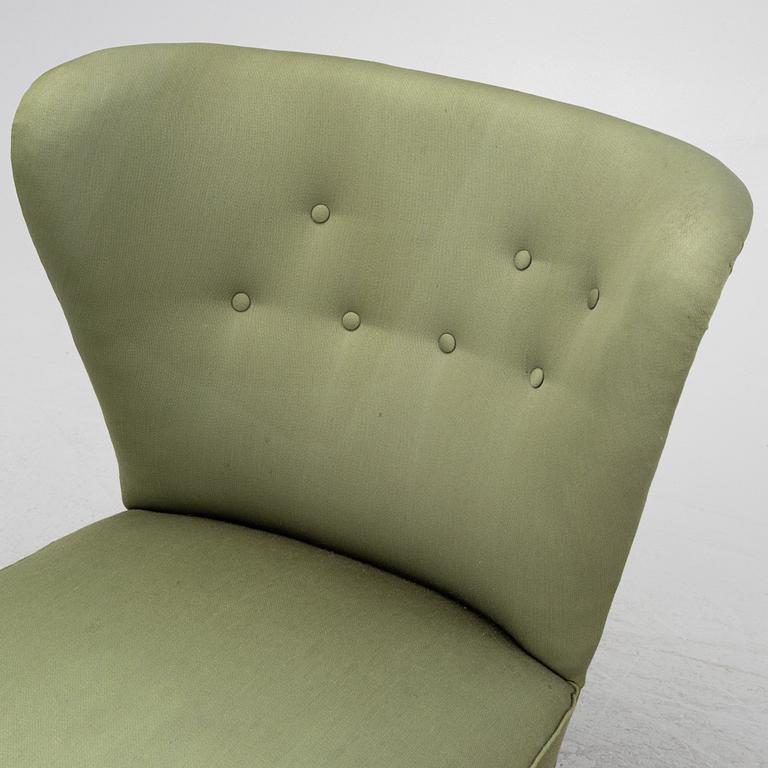 A Swedish Modern lounge chair, 1940's.