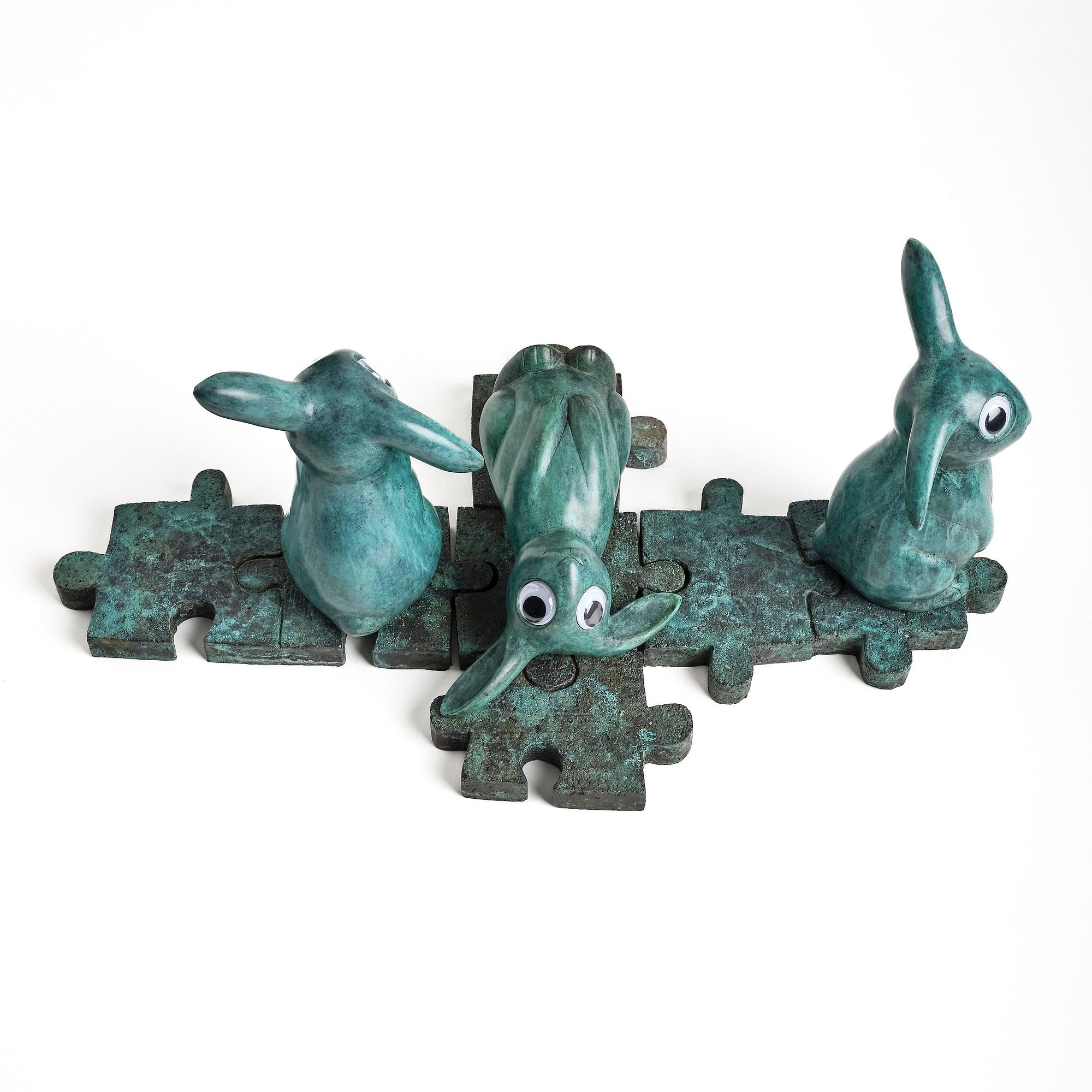 Marianne Lindberg De Geer, "Rabbit Tales. A Puzzle 1".