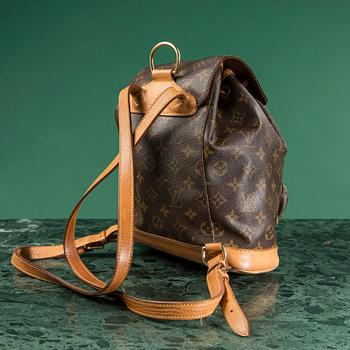 A BAG, "Mini Montsouris", by Louis Vuitton.