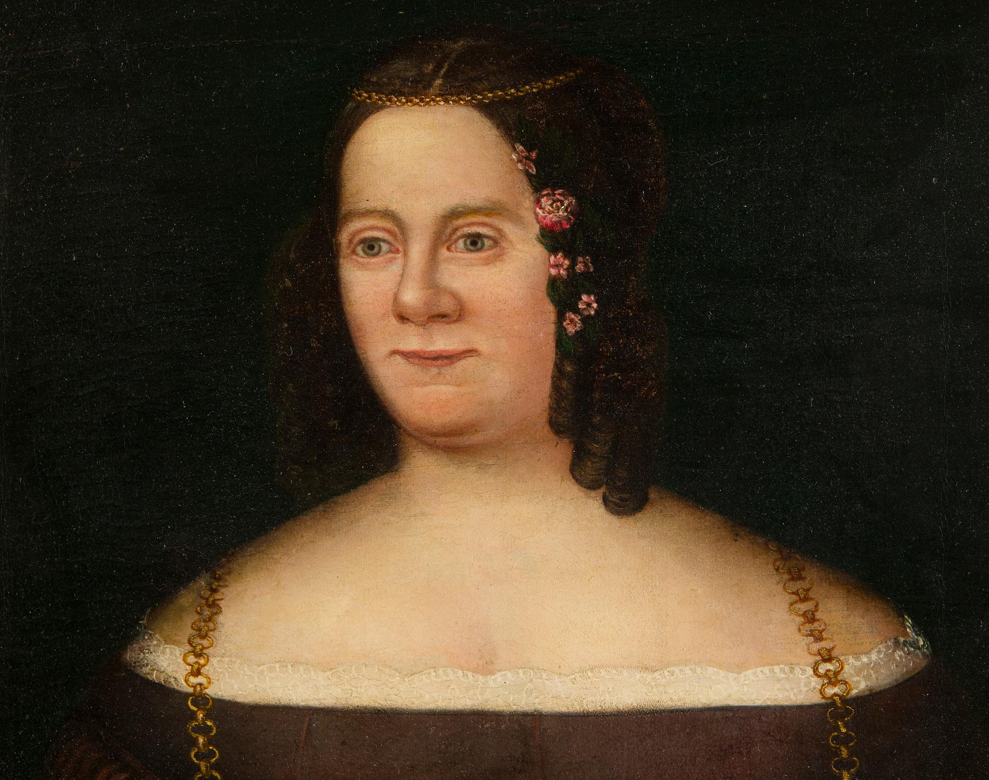 Tuntematon Taiteilija, 1800-luvun alkupuolisko, Naisen muotokuva.