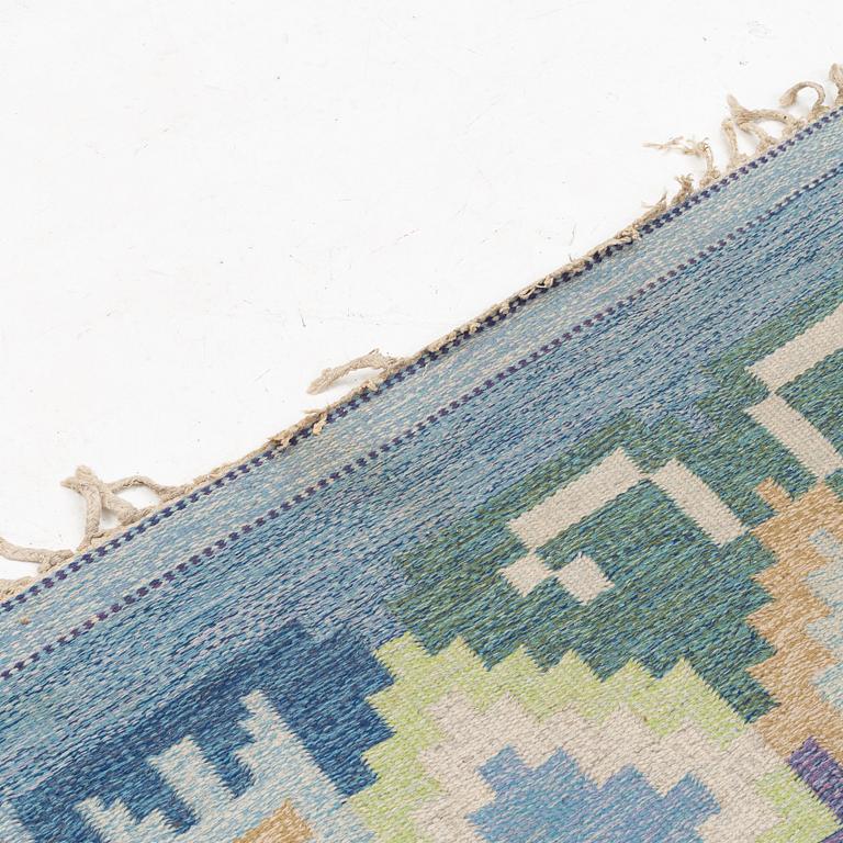 Ingegerd Silow, rug, röllakan, signed IS, approx. 229 x 166 cm.