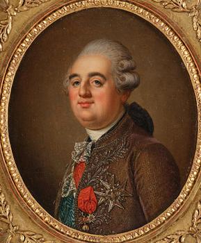 Adolf Ulrik Wertmüller, "Queen Marie-Antoinette" (1755-1793) & "King Louis XVI" (1754-1793) of France.