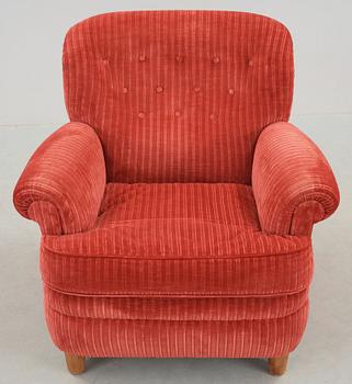 JOSEF FRANK, fåtölj, Firma Svenskt Tenn, modell 568.