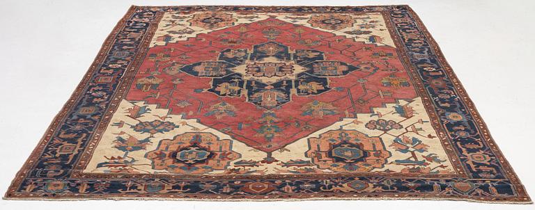 Matta, Antik Heris, Nordvästra Persien, ca 410 x 285 cm.