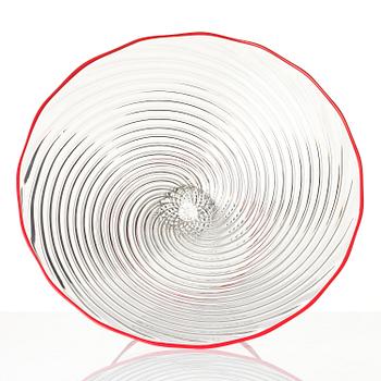 Dante Marioni, skål på fot, glas, Seattle 1995.