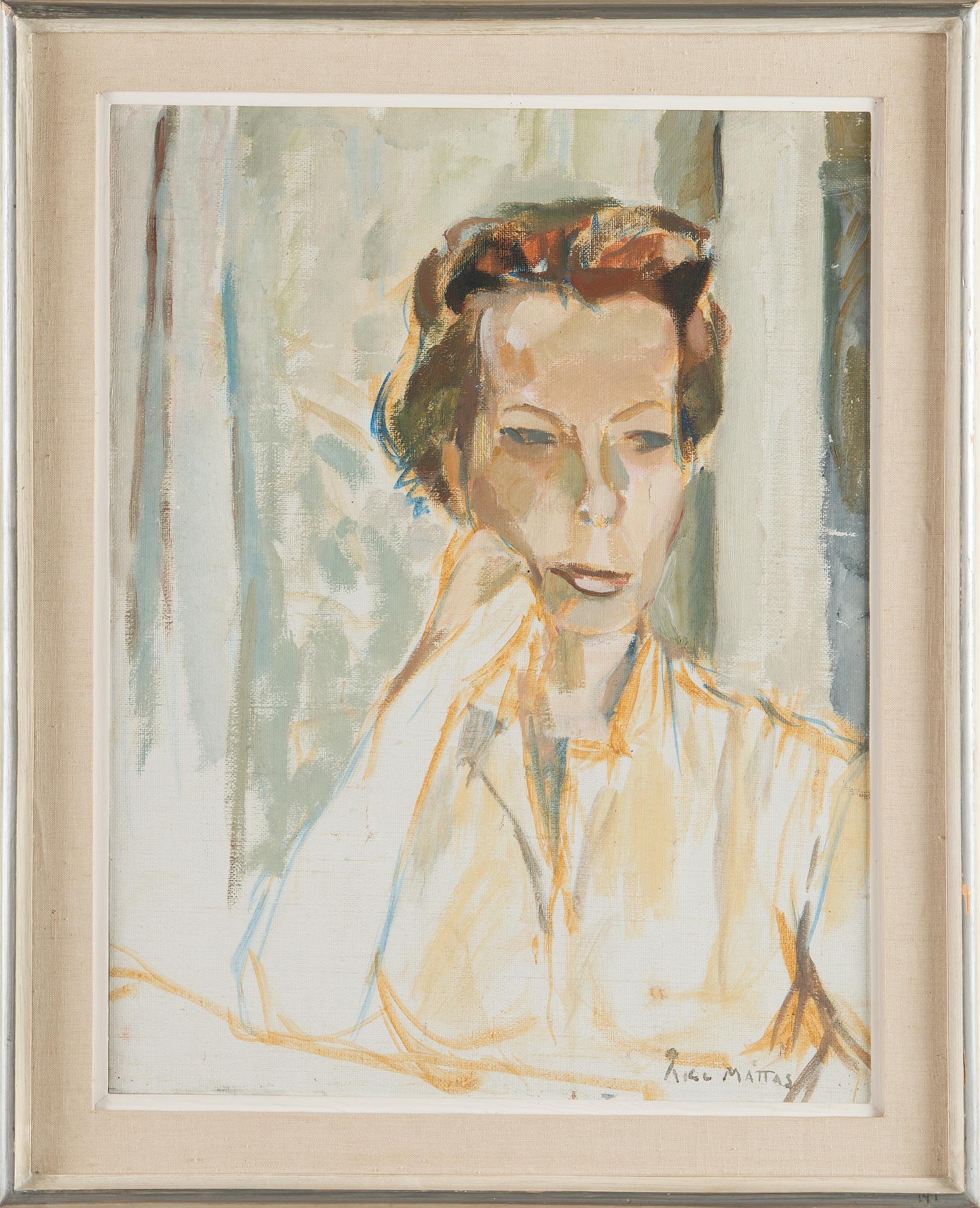 Åke Mattas, Kerttu Wiklundin muotokuva.