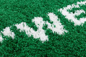 Virgil Abloh, a "Wet Grass" carpet, Ikea, ca 199 x 136 cm.