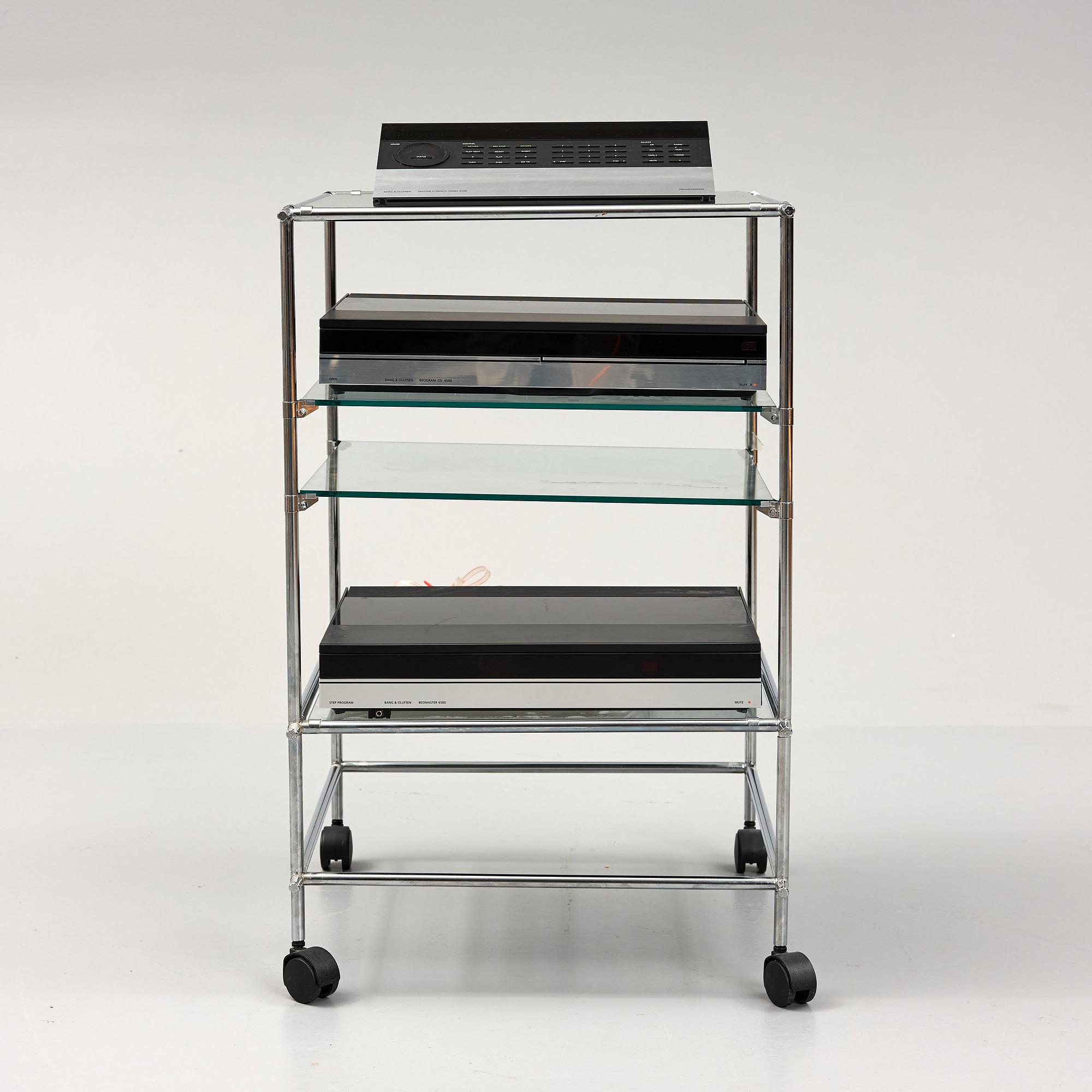 Jacob Jensen / Bang & Olufsen, Beomaster 6500, stereo, Danmark 1980-90-tal.