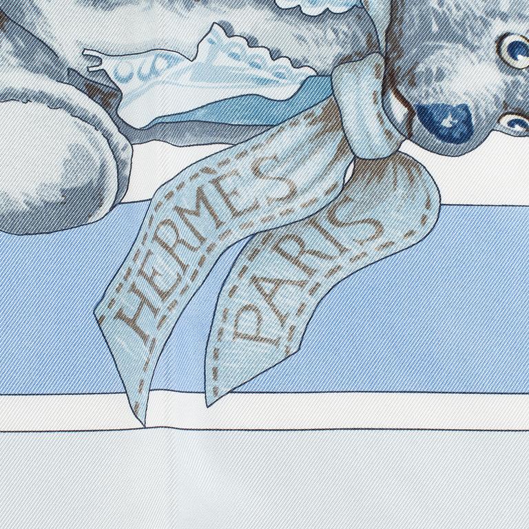 Hermès, scarf, "Confidents Des Coeurs".