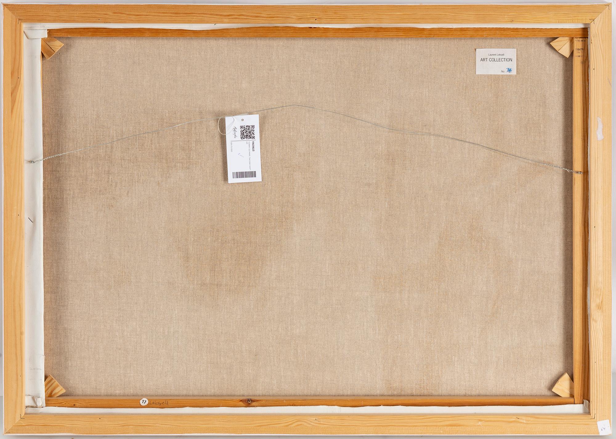 TOMMY ÖSTMAR, oil on canvas, signed.