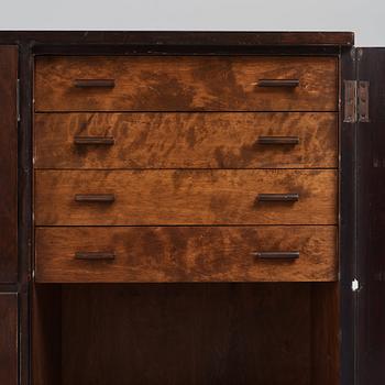 Axel Einar Hjorth, a stained birch 'Typenko' sideboard, Nordiska Kompaniet, Sweden, 1933.