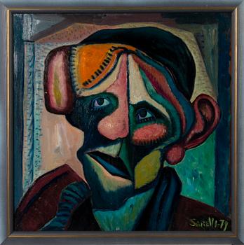 PAAVO SARELLI, oil on board, signed and dated -79.