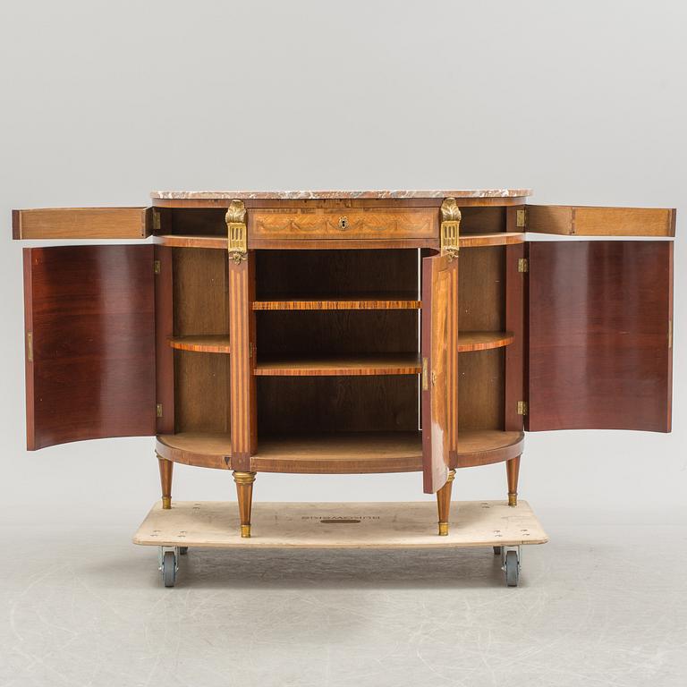 CUPBOARD, Louis XVI-style, France, late 19th century.