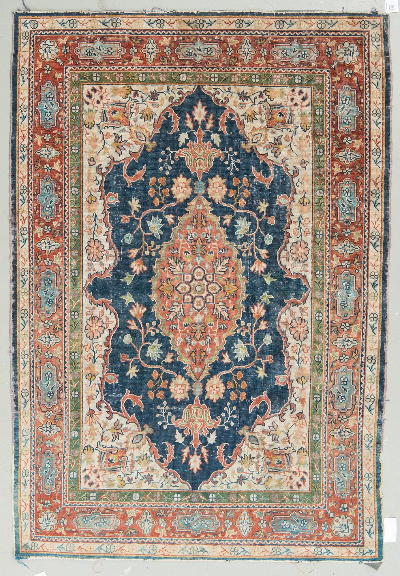 A semi-antique rug from Tabriz 200 x 133.