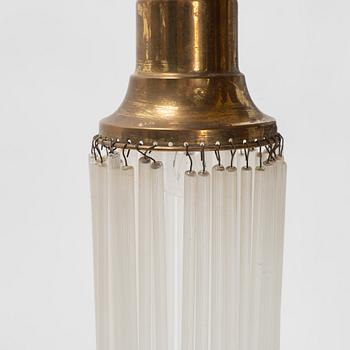 An Art Nouveau ceiling light, early 20th Century.