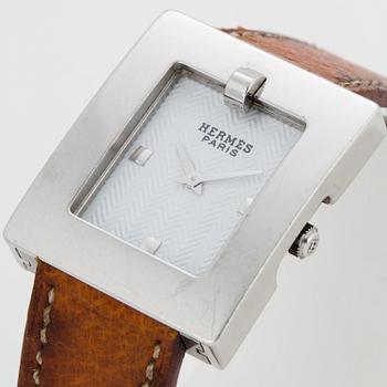 HERMÈS, Belt, wristwatch, 26 x 29 mm.