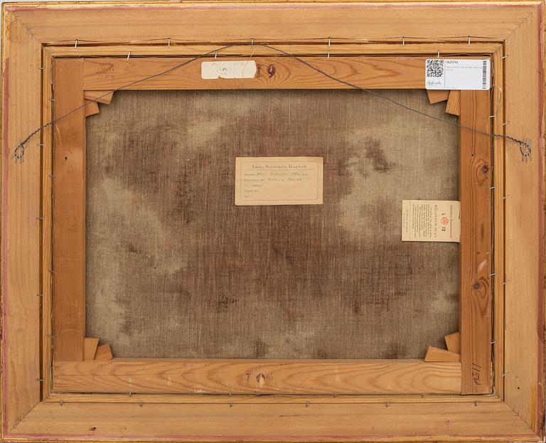 Hans Larsson, olja på duk, signerad 63.