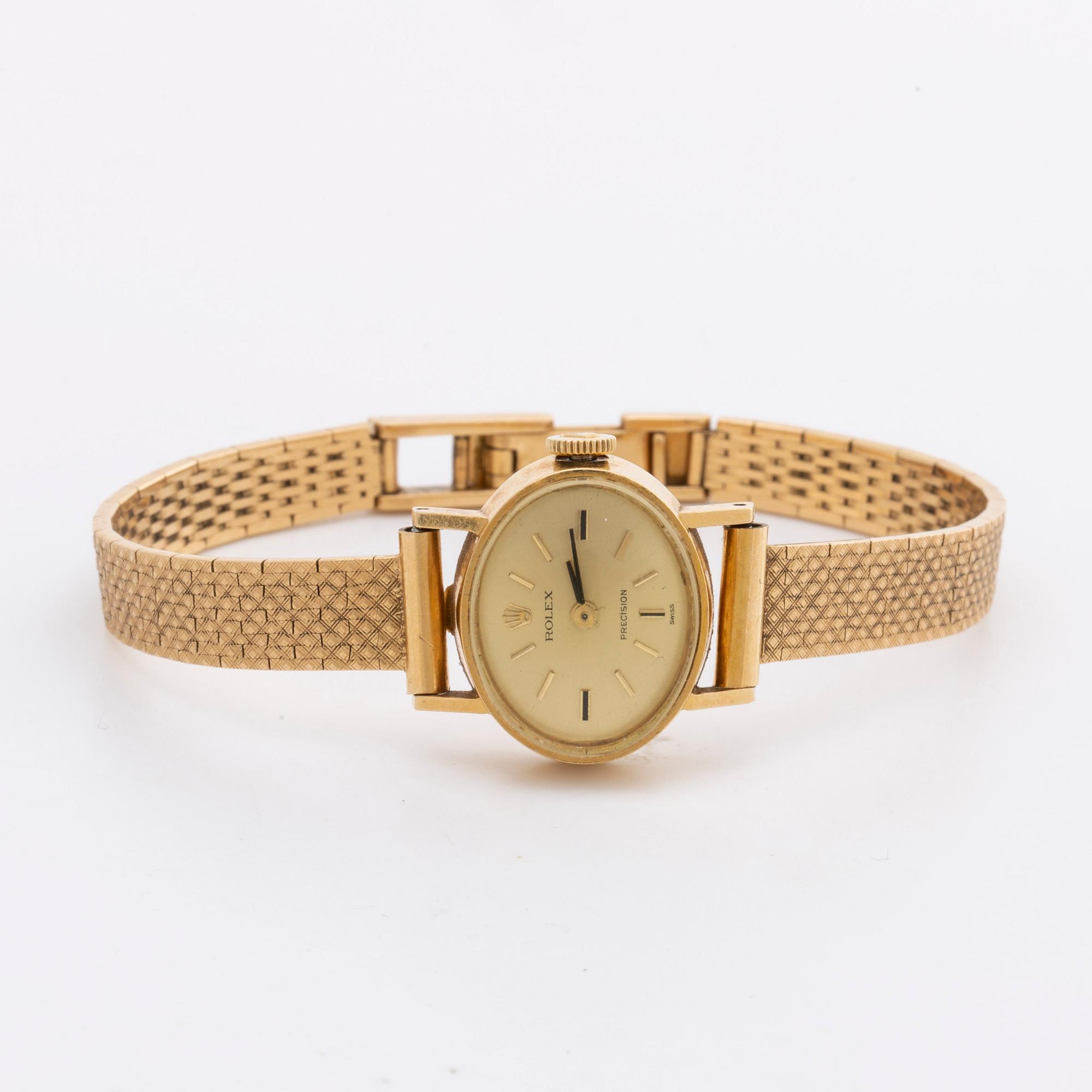 ROLEX, Precision, armbandsur, 18 mm.