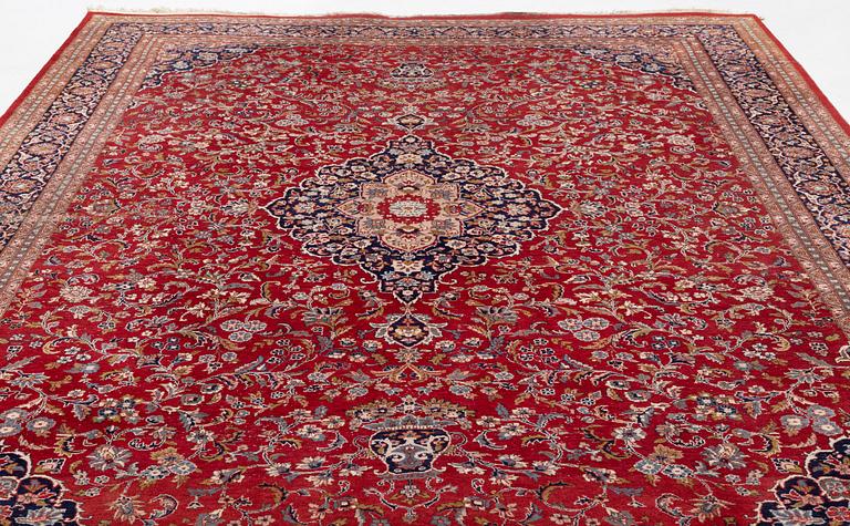 A carpet, India, circa 367 x 280 cm.